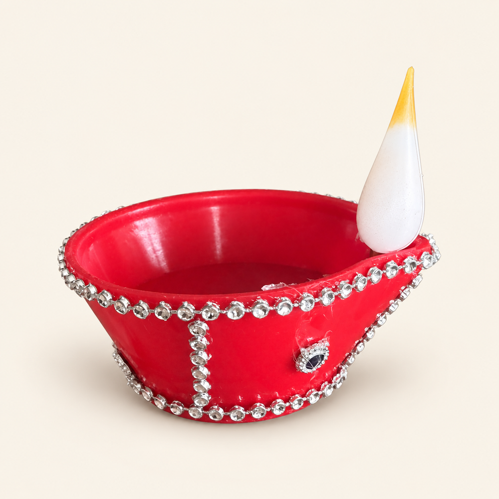 Breathing Flame diya, hero [DIA-SKU-BG-01-hero]