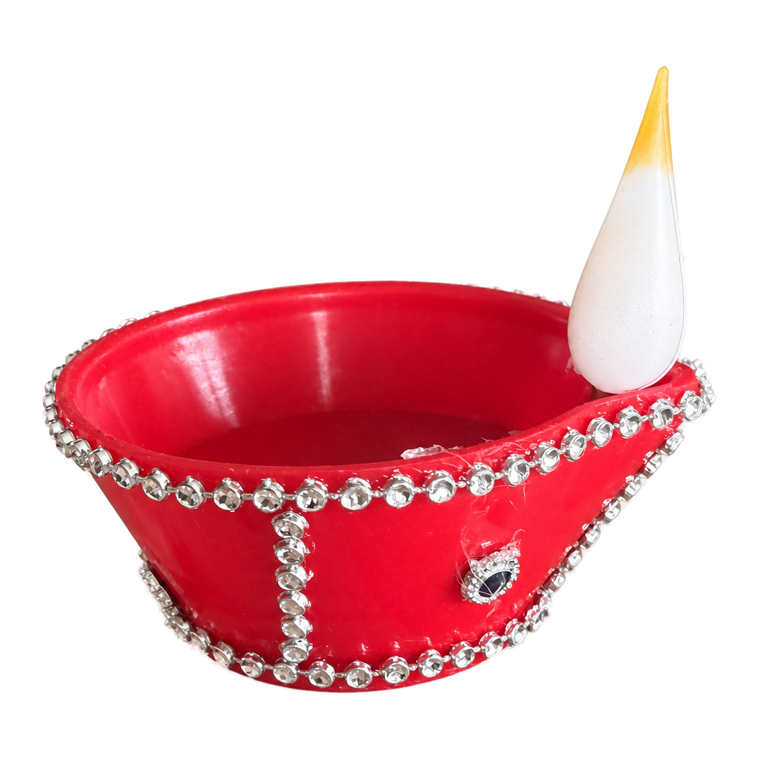 Breathing Flame diya, hero cutout [DIA-SKU-BG-H01-hero-cutout]