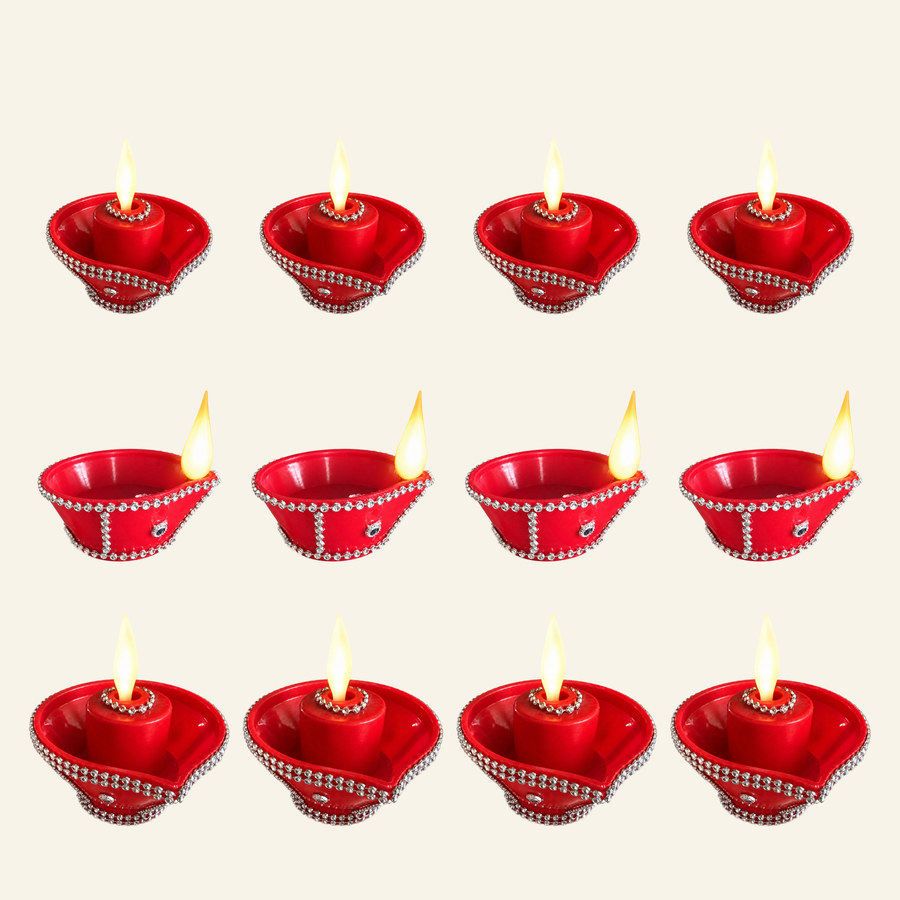 Diwali Home Set · 12 Diyas